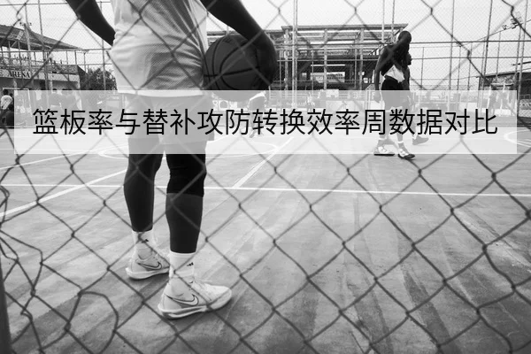 篮板率与替补攻防转换效率周数据对比